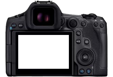 CANON EOS R5 Mark II 黑色背面