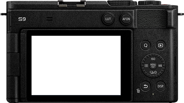 LUMIX S9 黑色机身背面
