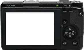 Ricoh GR III 背面