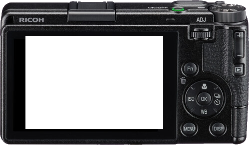 Ricoh GR IV HDF 背面