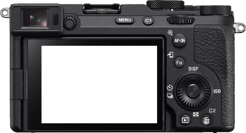 SONY ILCE-7CM2 背面