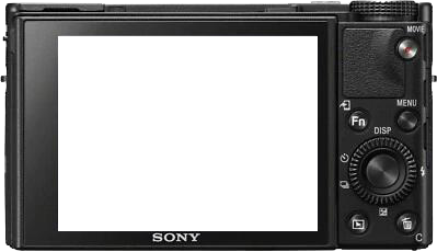 SONY RX100 VII 黑色背面