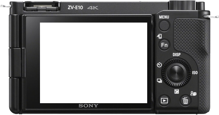 SONY ZV-E10 黑色背面